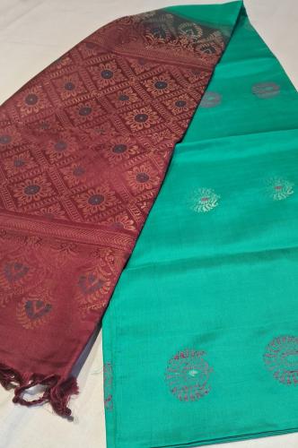 SOFT SILK SAREE WITH BLOUSE